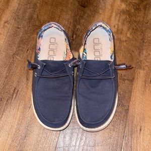 Blue Wendy Hey Dude size 9